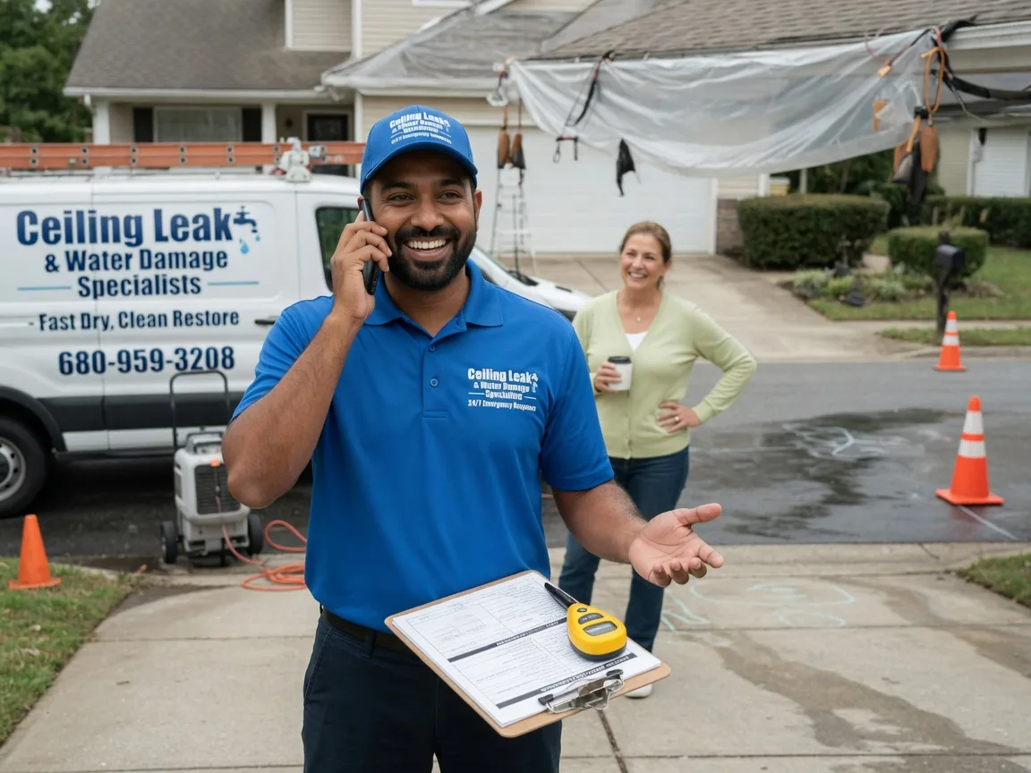 Ceiling Leak Cleanup Fox Island, WA FAQs